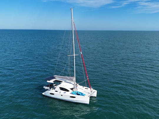 Catamarán Leopard de 38 pies en Cabo Cañaveral