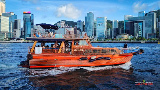 Swissy Junk Boat in Hong Kong