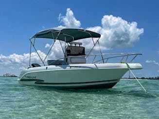 19ft Proline Center Console, Cruise & fish for 6 with Bluetooth, Bimini & 150hp!