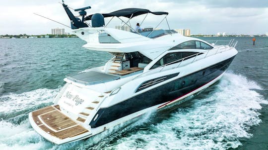 75 FOOT SUNSEEKER SPORT YACHT 3FLOORS 3BEDROOMS PERFECT for BIMNI TRIP OR MIAMI