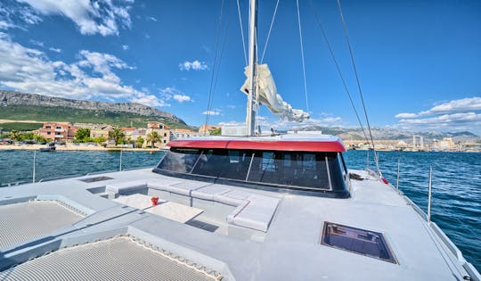 Luxury Private Sailing Catamaran Cruise Madeira's Coastline