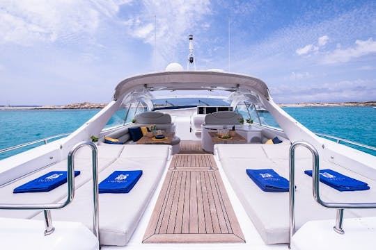 Aluguel de iate Pershing 50 Power Mega de luxo em Eivissa, Illes Balears 💎
