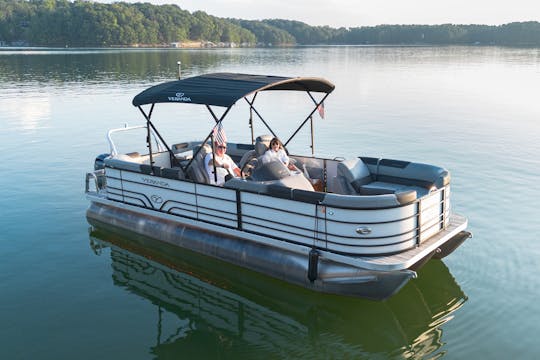 24' Luxury 200 HP, TriToon Boat Rental on Lake Lanier!