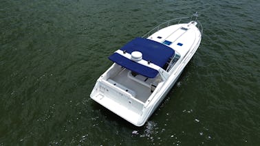 Alugue este lindo iate a motor Sea Ray Sundancer de 45 pés