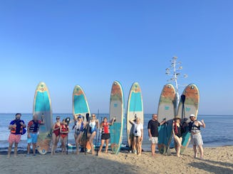 Alquiler de tabla de surf de remo de 320 cm en Kusadasi