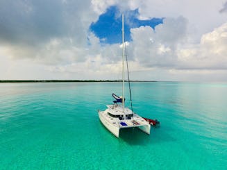 CATAMARÁN DE LUJO TIPO LAGUNA DE 44 PIES - RIVIERA MAYA