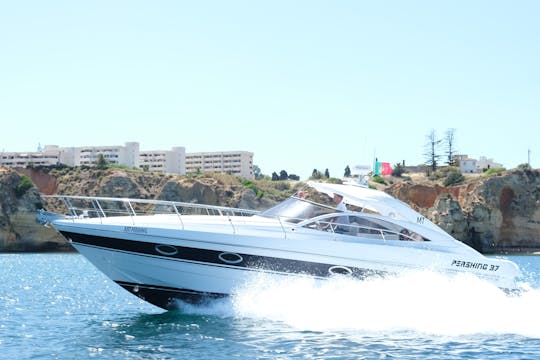 Pershing 37 Motor Yacht Rental in Lagos, Faro