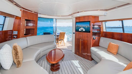 Explore Fort Lauderdale on 68ft Fairline Power Mega Yacht!
