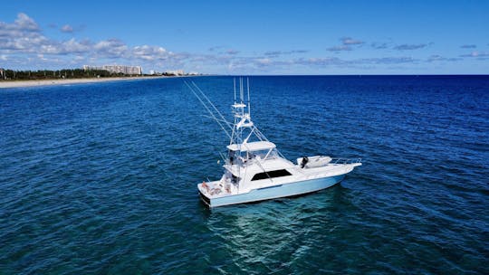 ¡Yate convertible Bertram de 60 pies para pesca, fiestas y más!