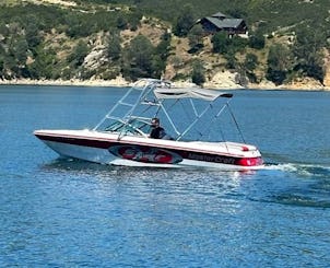 Fully fueled & waiting in the water at Lake Nacimiento! 20ft MasterCraft X-Star 