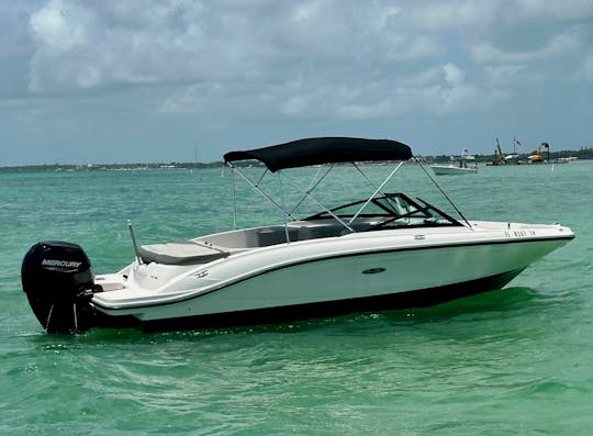 Enjoy & Explore the Waters of Islamorada on Our 21ft Searay Bowrider!