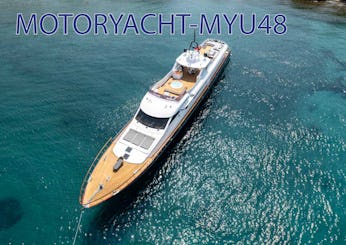Captained MIU 157ft Power Mega Yacht In Antalya - Takes up to to 40 passengers