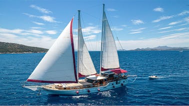 75 ft Gulet Custom Bodrum Private Tour Experience