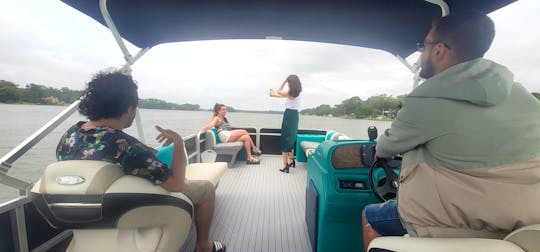 🛥️ Party Boat Rentals Virginia Beach Charter 8-Person Pontoon Boat Oceanfront 