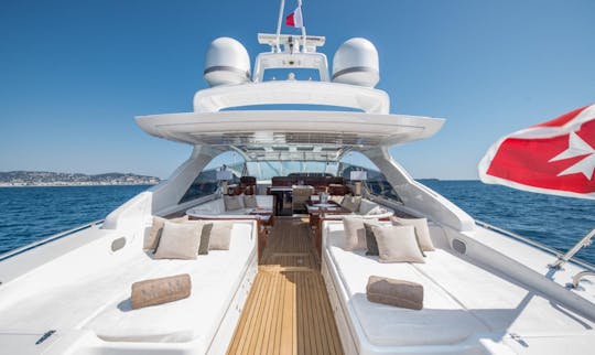  'Mr. M' Mangusta 80 Open Power Mega Yacht Rental in Monaco, Monaco