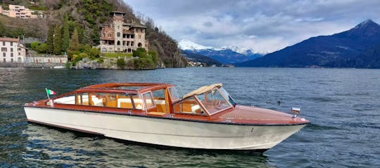 Classic Venetian Wooden Limousine with Captain