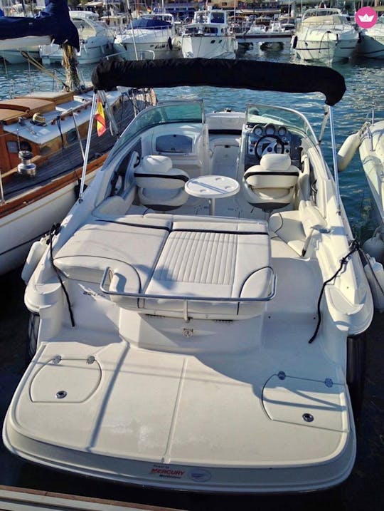 Monterey 234 FS Deck Boat Rental in Eivissa, Illes Balears