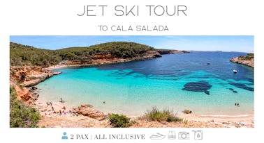 Jet Ski Tour to Cala Salada (30min approx)