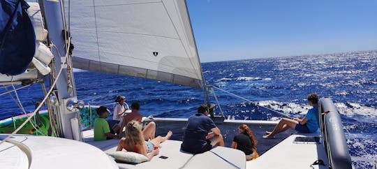 Aluguel de fonte de vela de catamarã Pajot Bahia 46 em Amarilla Golf, Canárias