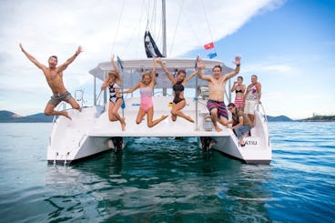 Velero grupal en la bahía de Nha Trang | Navegar en Nha Trang