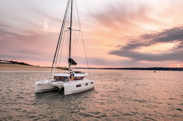 Croisière charter hebdomadaire à l'étranger avec équipage avec Lagoon 46