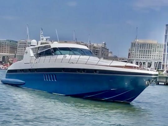 80' Luxury MotorYacht (Charters for Exclusive Dockside Events)