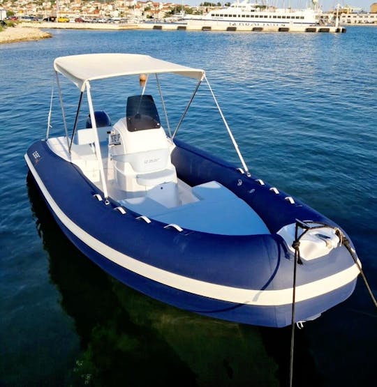 Great 18ft 2bar RIB for exploring Kvarner