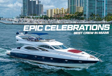 Cruise Miami: 80' Sunseeker with Expert Captain