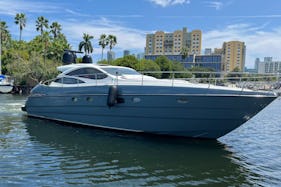 Enjoy Miami with the PERSHING 54ft!!!