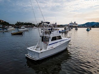 Yate personalizado de 40 pies para viajes memorables de crucero y pesca deportiva