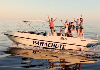 Perfect time at sea in Morning (from 9.30) or Afternoon ( from 15.30)