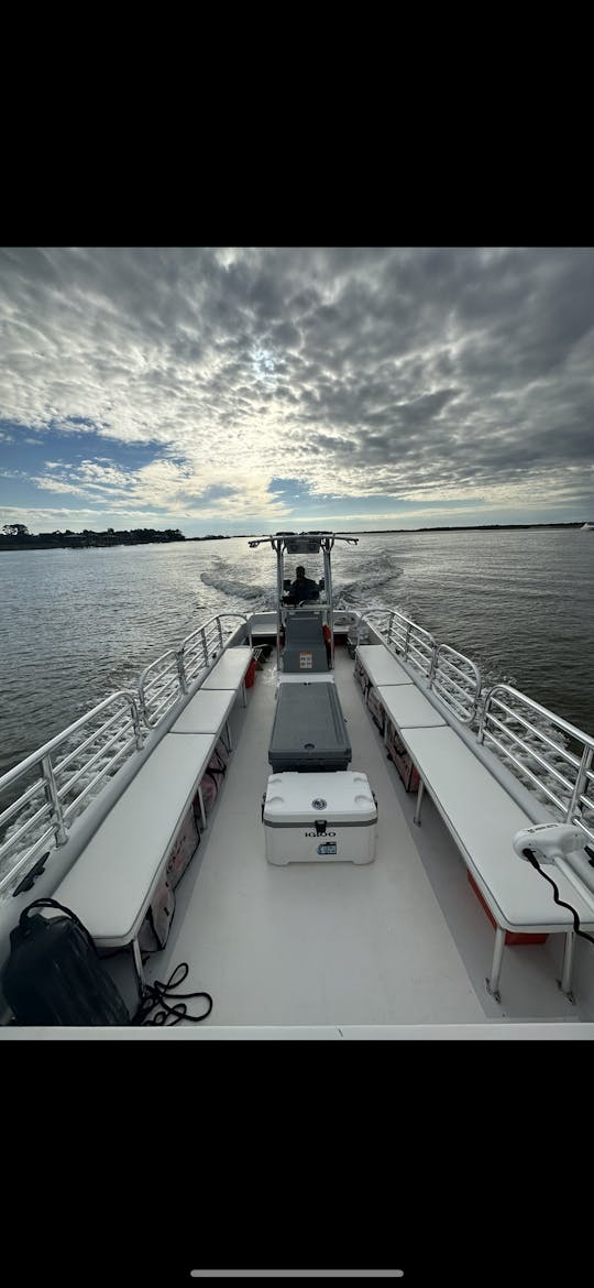 Sightseeing/Sunset/Booze/Dolphin Cruises/in Folly Beach, South Carolina