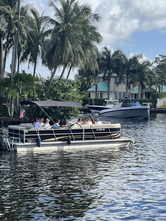 Pontón Bentley 240 Cruise de 28 pies, cómodo y espacioso, en Fort Lauderdale