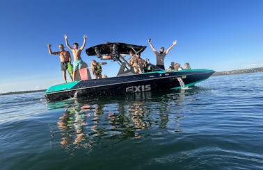 Axis A22  Wakesurf  Boat Rental in Tahoe City, California With all toys included