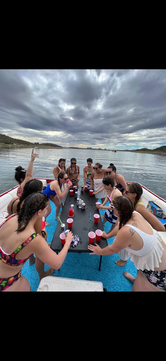38ft Party Barge for up to 20 people at Lake Pleasant