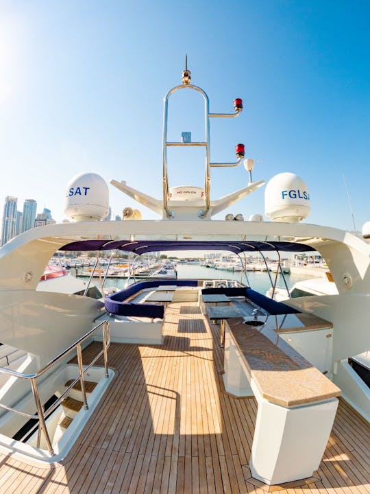 2022 Model Astra 72ft Luxury Yacht Rental in Dubai, UAE