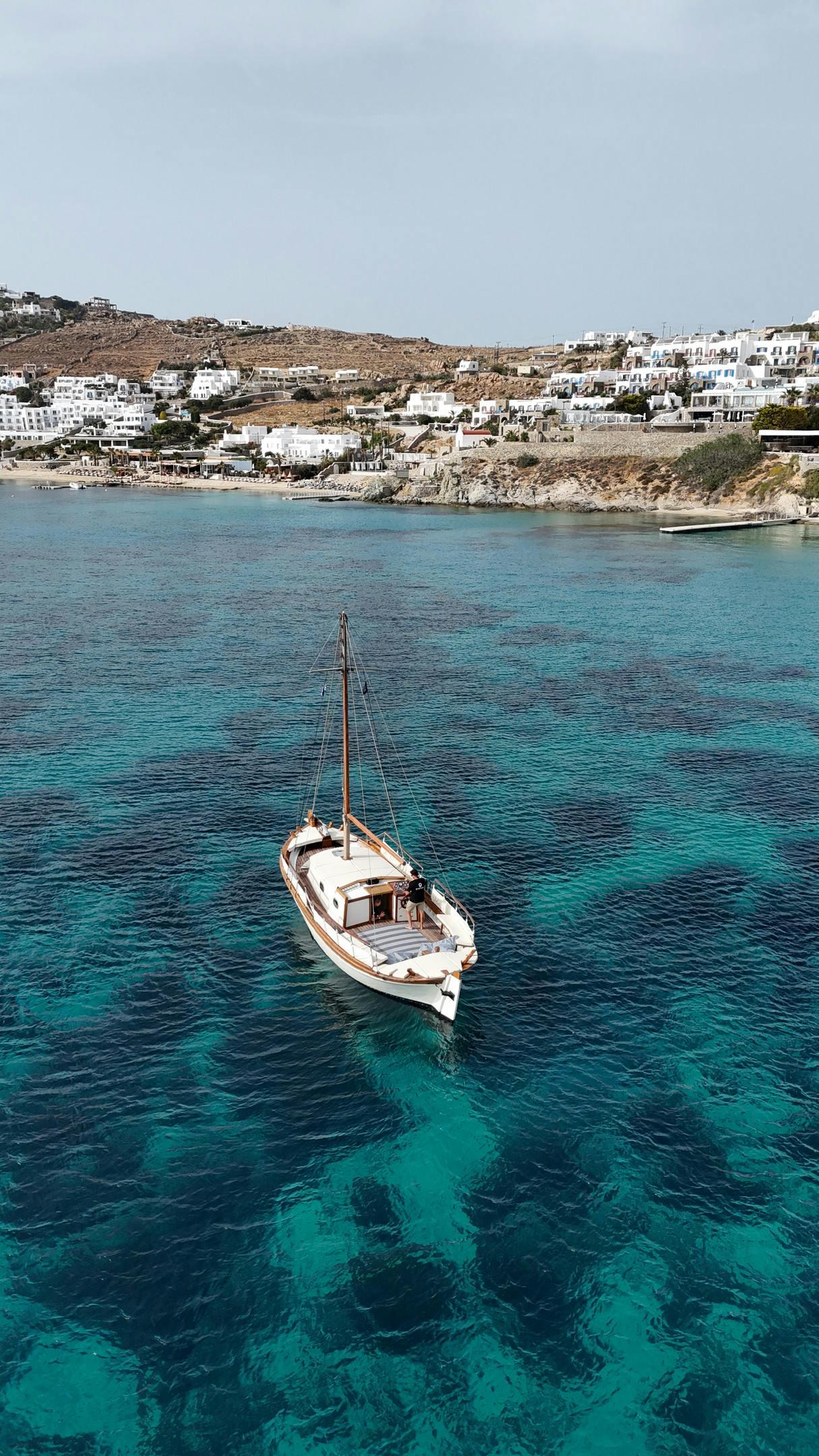 Mykonos Morning Cruise On A Private Traditional Wooden Boat | Getmyboat