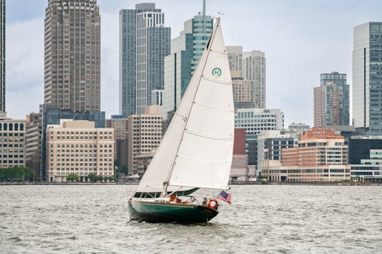 Classic sailboat in the heart of NYC.