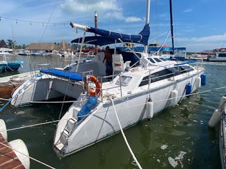 Alquiler de catamarán en la isla de Holbox para hasta 20 personas