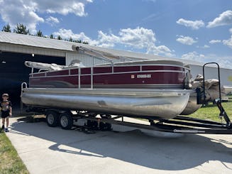 Bateau ponton de 24 pieds d'une capacité de 12 personnes - Torch Lake - Excellent système audio