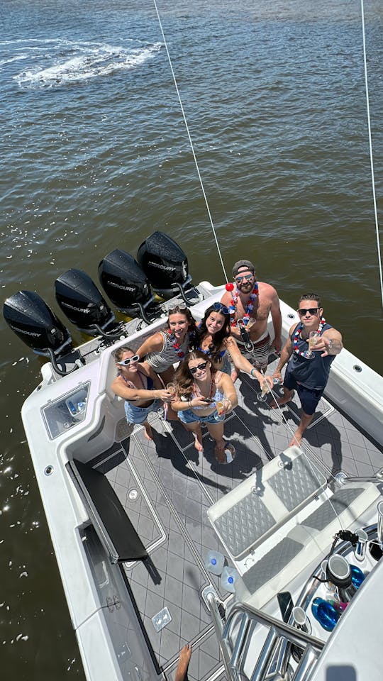 Private Charters & Fun in the sun aboard our Luxury 39ft Center Console 