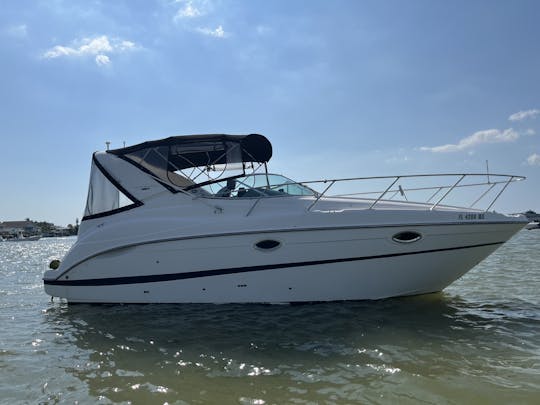 Create Your Own Wave with the well maintained Maxum 2700 SCR Cabin Cruiser