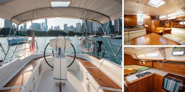 Yacht à voile de luxe de 37 pieds dans le centre-ville de Chicago