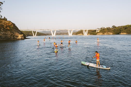 Visites guidées en stand up paddle sur la rivière Mira