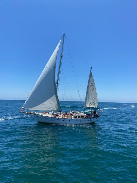 55ft Hudson sailboat in Marina del Rey. Your private group. Best Choice in L.A.