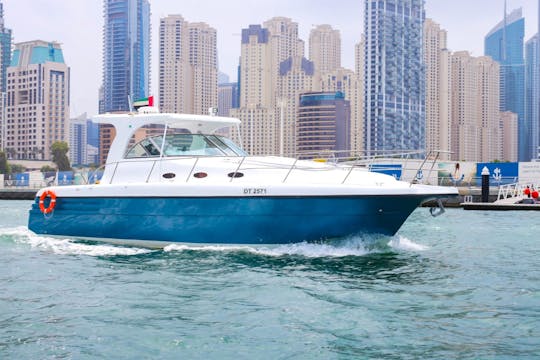 Luxury 40 ft Private Yacht Tour in Dubai Marina