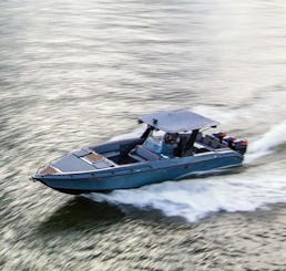 Bateau de luxe de 39 pieds avec 3 moteurs pour visiter les îles du Rosario