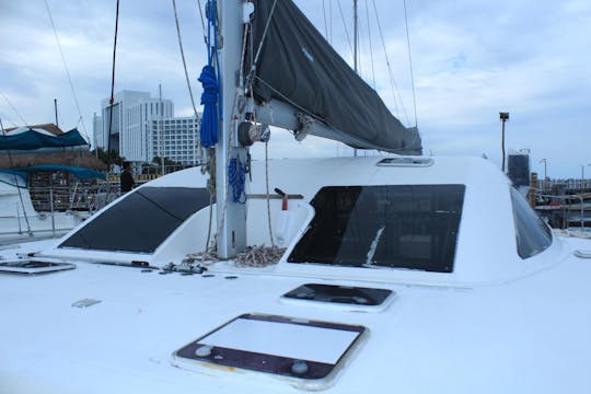 55ft Private Catamaran Charter for Up to 55 Guests in Cancún, Quintana Roo