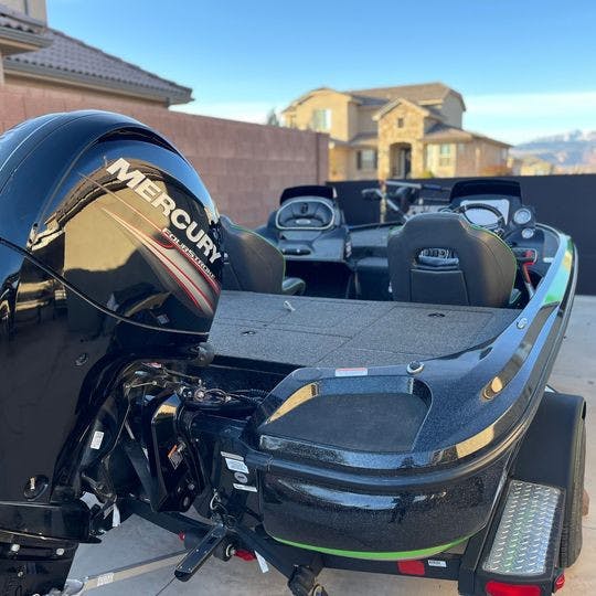 Bass Boat Nitro Z18 Fully Loaded Fish Waters Near St. George, UT Towing Option