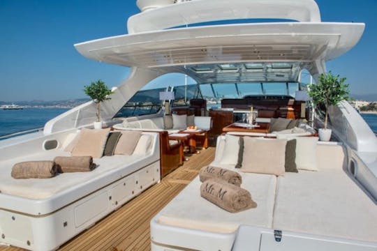  'Mr. M' Mangusta 80 Open Power Mega Yacht Rental in Monaco, Monaco